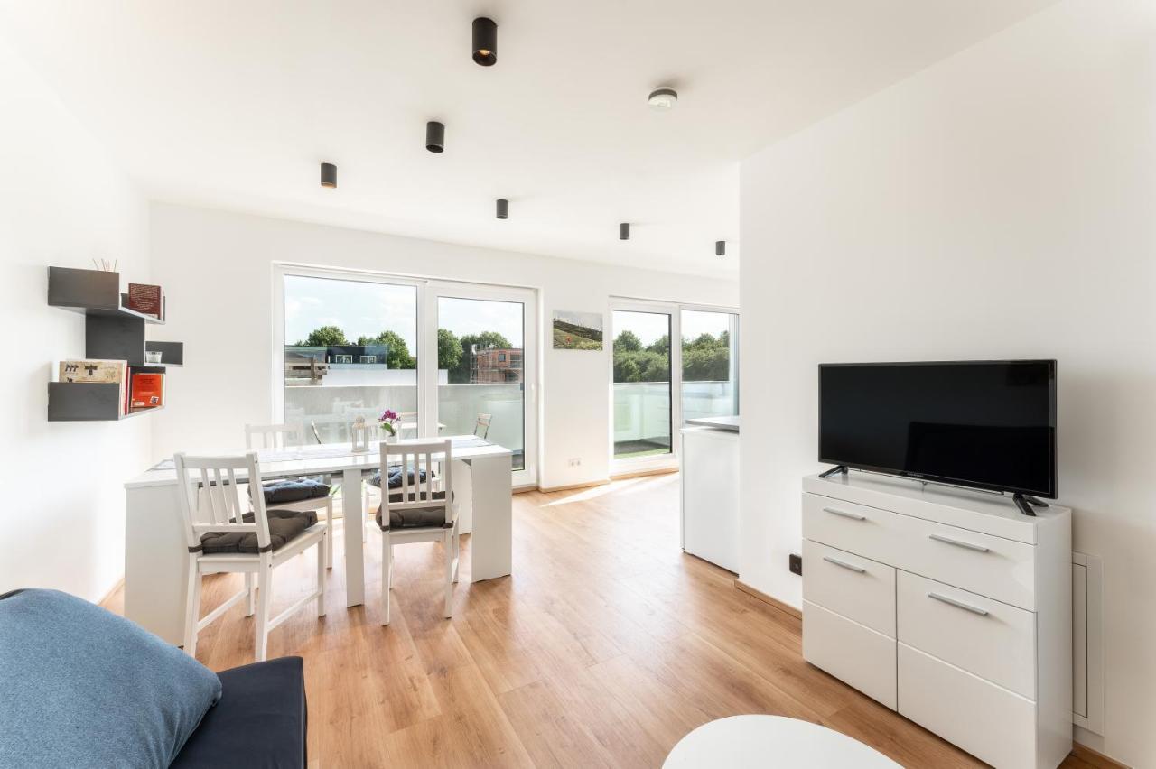 Gemuetliches Und Lichtdurchflutetes Penthouse Mit Sternenhimmelblick, Boxspringbett Und Terrasse - Gute Anbindung An Die Innenstadt Кассель Экстерьер фото